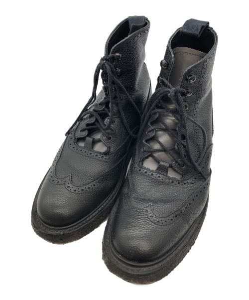 Tricker's（トリッカーズ）Tricker's (トリッカーズ) カントリーブーツ ブラック サイズ:UK8.5の古着・服飾アイテム