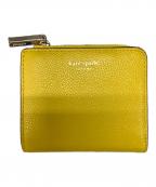 Kate Spadeケイトスペード）の古着「margaux(マルゴー)2つ折り財布」｜イエロー