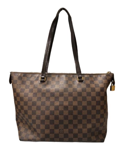 LOUIS VUITTON（ルイ ヴィトン）LOUIS VUITTON (ルイ ヴィトン) ダミエイエナMMトートバッグ ブラウンの古着・服飾アイテム