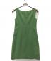 FOXEY NEWYORK (フォクシーニューヨーク) ノースリーブワンピース グリーン サイズ:FREE：3000円