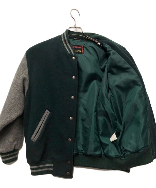 McGREGOR（マックレガー）McGREGOR (マックレガー) スタジャン グレー×グリーン サイズ:Mの古着・服飾アイテム