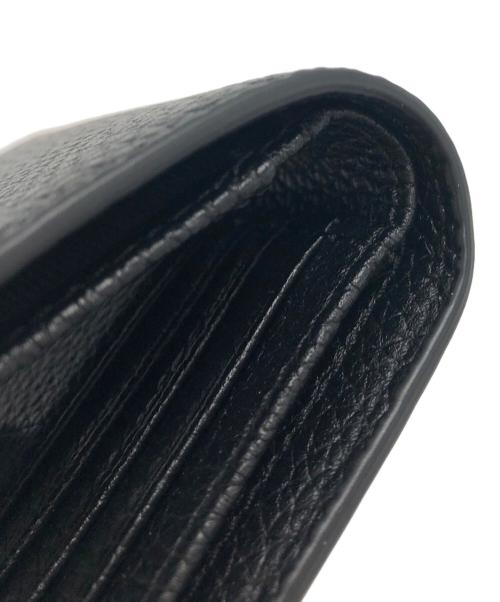 FURLA（フルラ）FURLA (フルラ) RITZY S BIーFOLD  W／ZIP 2つ折り財布 ブラックの古着・服飾アイテム