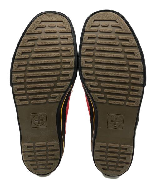Dr.Martens（ドクターマーチン）Dr.Martens (ドクターマーチン) スニーカー レッド×ブラック サイズ:Mの古着・服飾アイテム