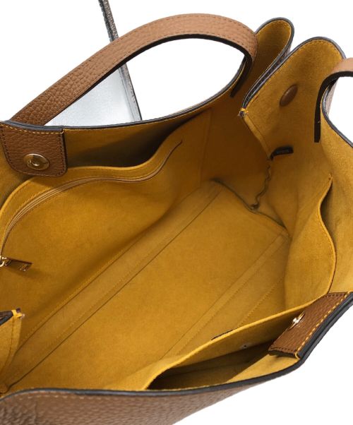 FURLA（フルラ）FURLA (フルラ) トートバッグ ブラウンの古着・服飾アイテム