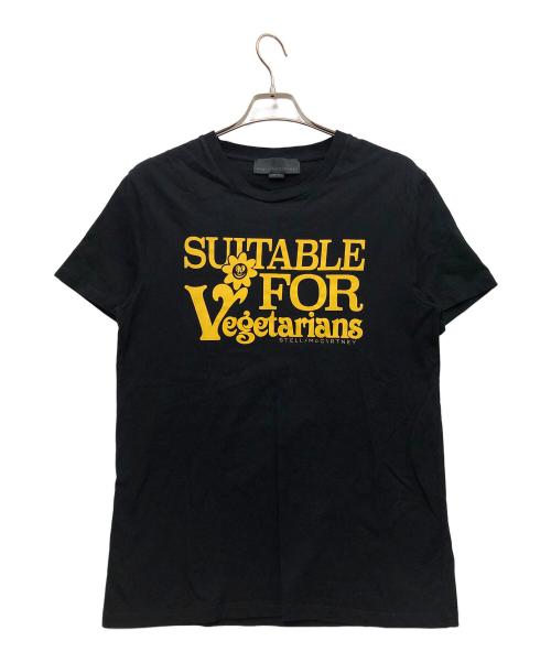 STELLA McCARTNEY（ステラマッカートニー）STELLA McCARTNEY (ステラマッカートニー) プリントカットソー ブラック サイズ:Lの古着・服飾アイテム
