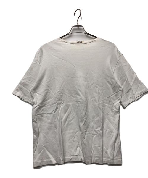 AURALEE（オーラリー）AURALEE (オーラリー) 半袖カットソー ホワイト サイズ:4の古着・服飾アイテム