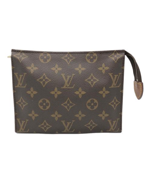LOUIS VUITTON（ルイ ヴィトン）LOUIS VUITTON (ルイ ヴィトン) ポシェットトワレット19 ブラウンの古着・服飾アイテム