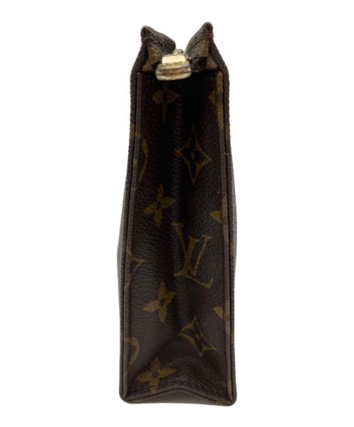 LOUIS VUITTON（ルイ ヴィトン）LOUIS VUITTON (ルイ ヴィトン) ポシェットトワレット19 ブラウンの古着・服飾アイテム