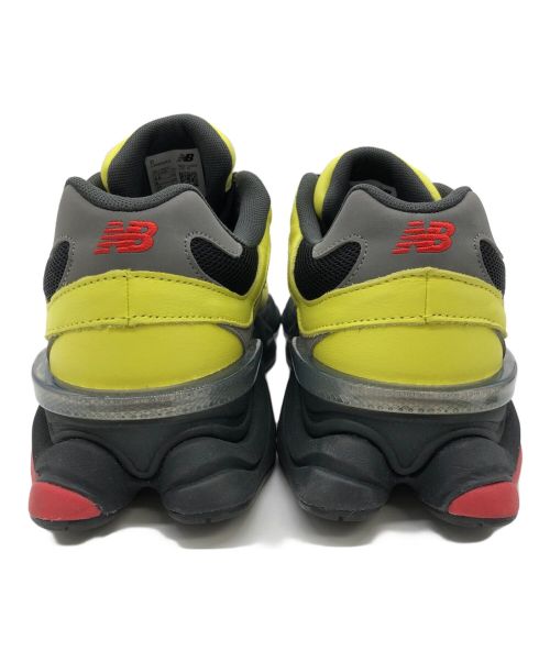 NEW BALANCE（ニューバランス）NEW BALANCE (ニューバランス) TEA TREE/BLACK イエロー×ブラック サイズ:27.5の古着・服飾アイテム