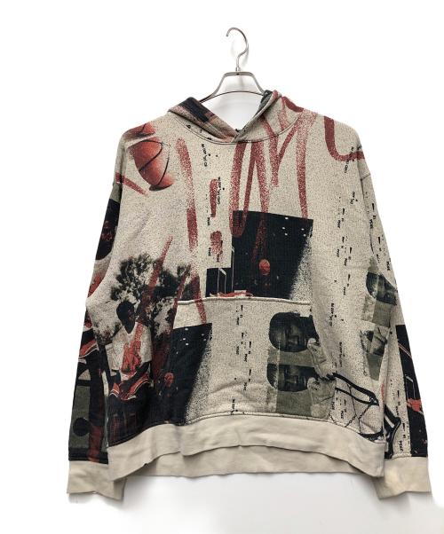 JORDAN（ジョーダン）JORDAN (ジョーダン) プルオーバーパーカー ベージュ サイズ:3XLの古着・服飾アイテム