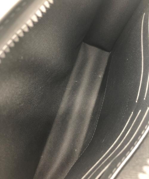 LOUIS VUITTON（ルイ ヴィトン）LOUIS VUITTON (ルイ ヴィトン) ポシェット・ヴォワヤージュ MMクラッチバッグ グリーン×ブラックの古着・服飾アイテム