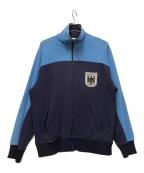 wiguウィグ）の古着「90S WIGU EMBLEM SWEAT TRACK JACKET」｜ブルー