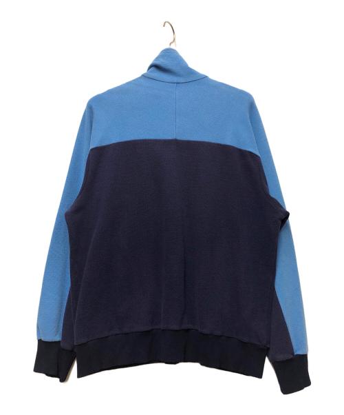 wigu（ウィグ）wigu (ウィグ) 90S WIGU EMBLEM SWEAT TRACK JACKET ブルー サイズ:52/46の古着・服飾アイテム