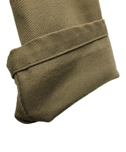 SHIPS（シップス）SHIPS (シップス) サージツイル サファリジャケット オリーブ サイズ:Mの古着・服飾アイテム