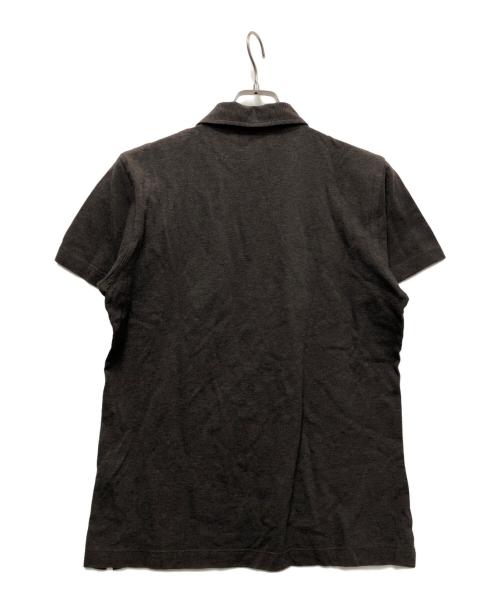 MORGANO（モルガーノ）MORGANO (モルガーノ) BEAMS (ビームス) 別注 カノコ ポロシャツ ブラウン サイズ:50の古着・服飾アイテム
