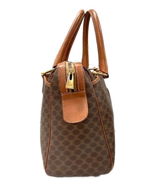 CELINE（セリーヌ）CELINE (セリーヌ) マカダムMC96　ハンドバッグ ブラウンの古着・服飾アイテム