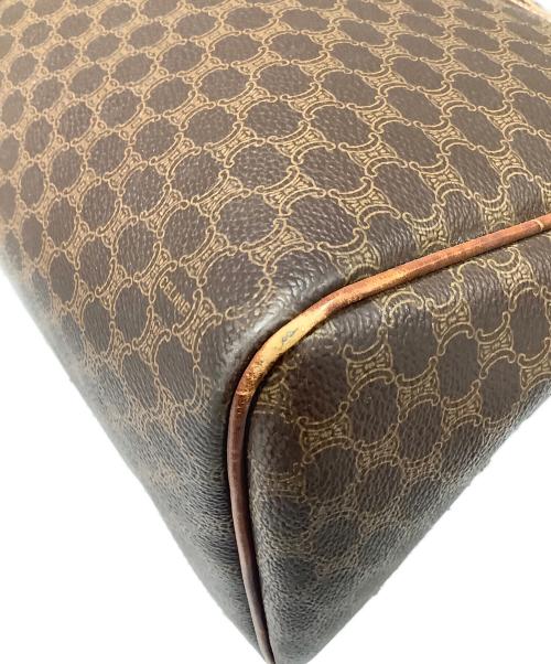 CELINE（セリーヌ）CELINE (セリーヌ) マカダムMC96　ハンドバッグ ブラウンの古着・服飾アイテム