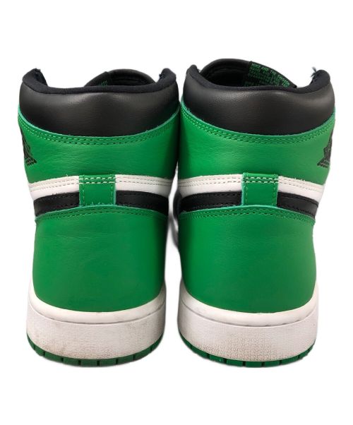 NIKE（ナイキ）NIKE (ナイキ) AIR JORDAN 1 RETRO HIGH OG グリーン×ホワイト サイズ:27.5cmの古着・服飾アイテム