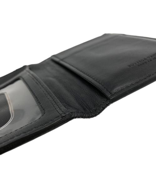BOTTEGA VENETA（ボッテガベネタ）BOTTEGA VENETA (ボッテガベネタ) イントレチャート　レザーパスケース ブラックの古着・服飾アイテム