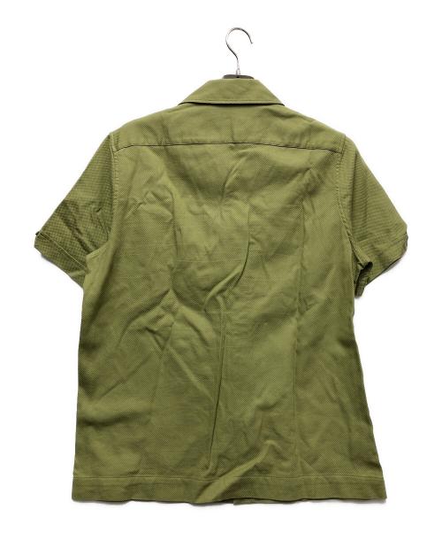 FRED PERRY（フレッドペリー）FRED PERRY (フレッドペリー) オープンカラーシャツ グリーン サイズ:Mの古着・服飾アイテム