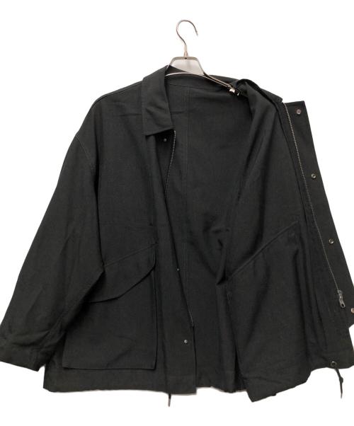 WYM LIDNM（ウィム バイ リドム）WYM LIDNM (ウィム バイ リドム) LIGHT WEIGHT WIDE FLIGHT BLOUSON グレー サイズ:Sの古着・服飾アイテム