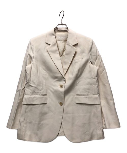 AEWEN MATOPH（イウエン マトフ）AEWEN MATOPH (イウエン マトフ) テーラードジャケット アイボリー サイズ:38の古着・服飾アイテム