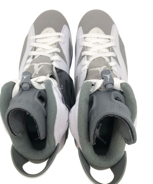 NIKE（ナイキ）NIKE (ナイキ) AIR JORDAN 6 RETRO ホワイト×グレー サイズ:27．5の古着・服飾アイテム