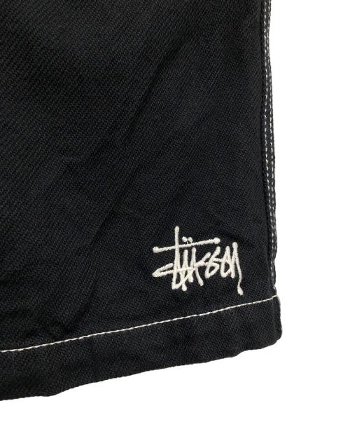 stussy（ステューシー）stussy (ステューシー) ハーフパンツ ブラック サイズ:Mの古着・服飾アイテム