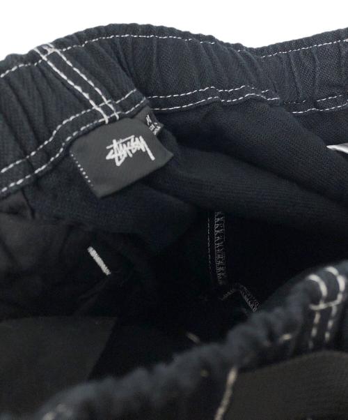 stussy（ステューシー）stussy (ステューシー) ハーフパンツ ブラック サイズ:Mの古着・服飾アイテム