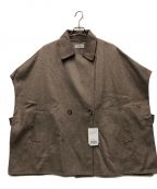 JOURNAL STANDARDジャーナルスタンダード）の古着「ウールナイロンリバーベスト」｜ベージュ