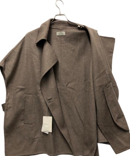 JOURNAL STANDARD（ジャーナルスタンダード）JOURNAL STANDARD (ジャーナル スタンダード) ウールナイロンリバーベスト ベージュ サイズ:FREEの古着・服飾アイテム