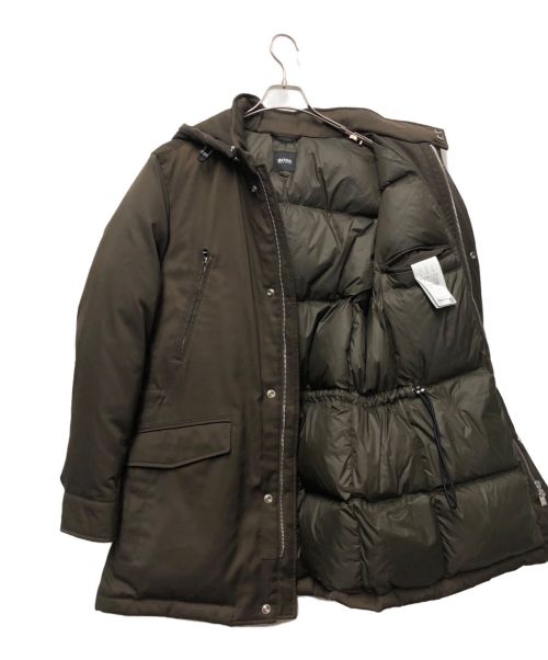 HUGO BOSS（ヒューゴ ボス）HUGO BOSS (ヒューゴ ボス) ダウンジャケット ブラウン サイズ:48の古着・服飾アイテム