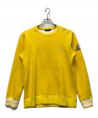 BLACK LABEL CRESTBRIDGEブラックレーベル クレストブリッジ）の古着「スウェット」｜イエロー