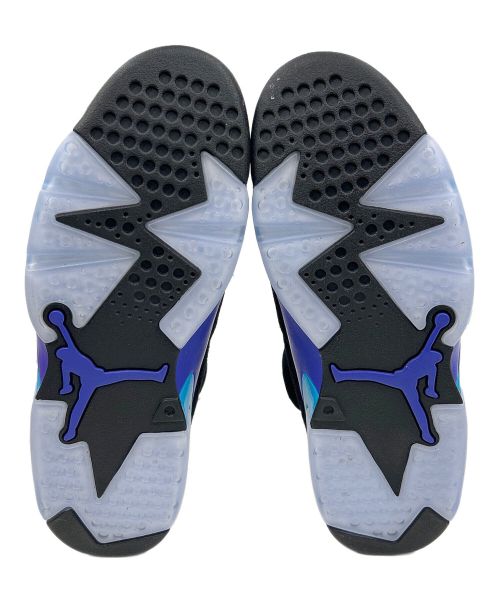 NIKE（ナイキ）NIKE (ナイキ) AIR JORDAN 6 RETRO ブラック×パープル サイズ:US 9.5の古着・服飾アイテム