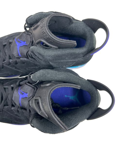 NIKE（ナイキ）NIKE (ナイキ) AIR JORDAN 6 RETRO ブラック×パープル サイズ:US 9.5の古着・服飾アイテム