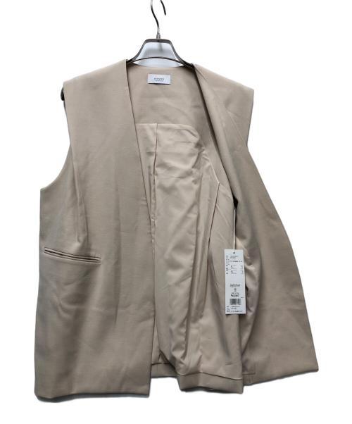 emmi atelier（エミアトリエ）emmi atelier (エミアトリエ) ベスト ベージュ サイズ:1の古着・服飾アイテム