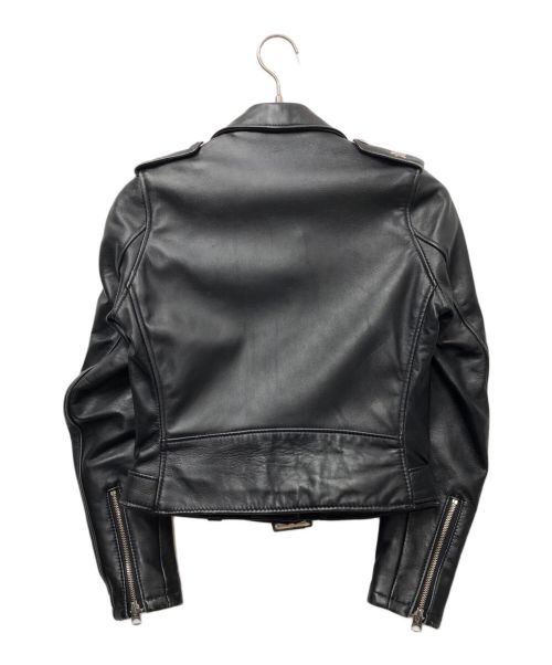 SCHOTT BROS.（ショット）SCHOTT BROS. (ショットブロス) ラムレザーライダースジャケット ブラック サイズ:XSの古着・服飾アイテム