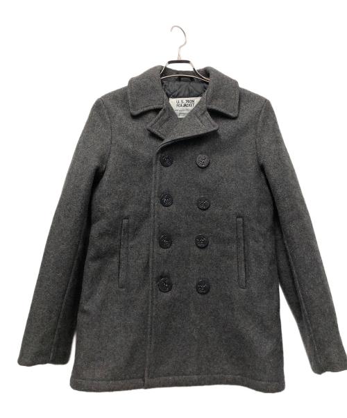 Schott（ショット）SCHOTT (ショット) Pコート グレー サイズ:18の古着・服飾アイテム