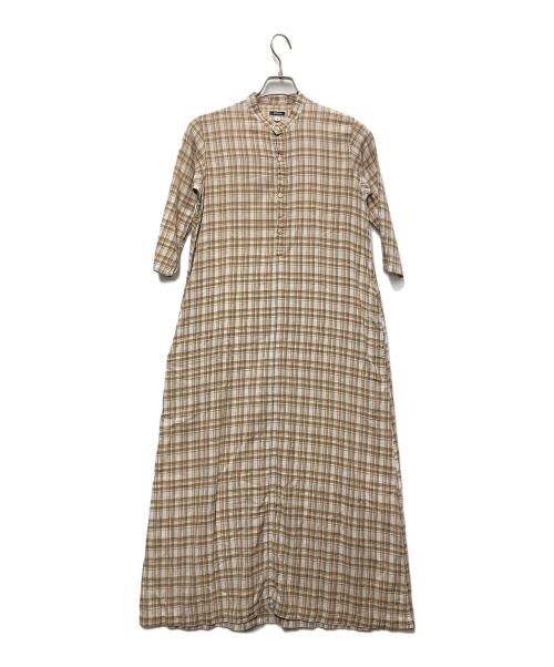 45rpm（45アールピーエム）45rpm (45アールピーエム) シャツワンピース ベージュ サイズ:1の古着・服飾アイテム