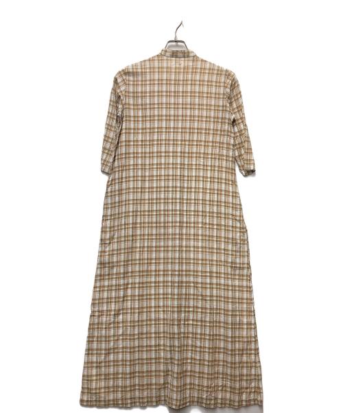 45rpm（45アールピーエム）45rpm (45アールピーエム) シャツワンピース ベージュ サイズ:1の古着・服飾アイテム