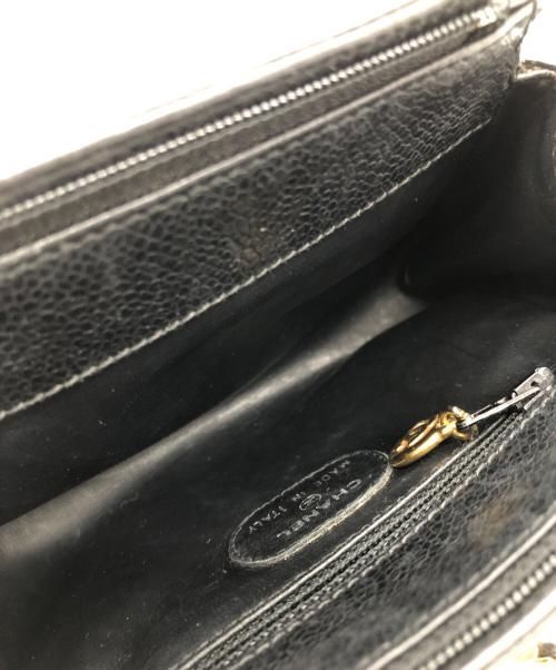 CHANEL（シャネル）CHANEL (シャネル) チェーンショルダーバッグ ブラックの古着・服飾アイテム