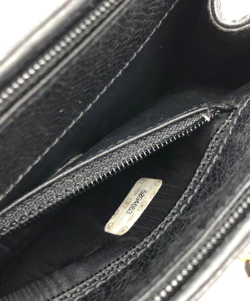 CHANEL（シャネル）CHANEL (シャネル) チェーンショルダーバッグ ブラックの古着・服飾アイテム