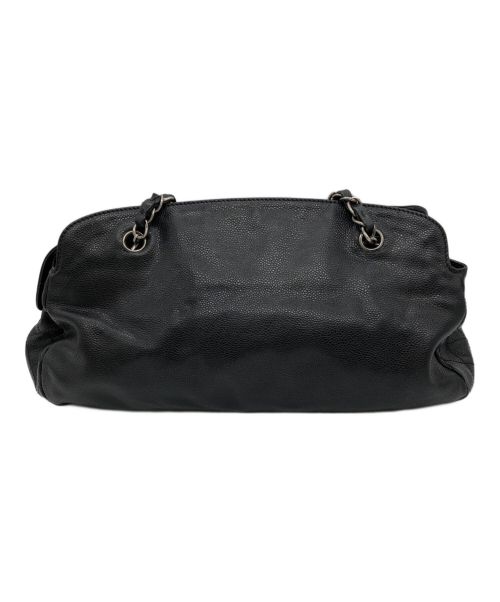 CHANEL（シャネル）CHANEL (シャネル) チェーントートバッグ ブラックの古着・服飾アイテム