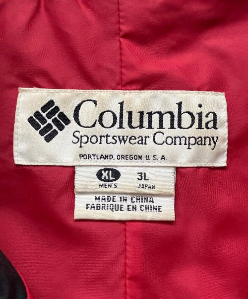 Columbia（コロンビア）Columbia (コロンビア) 90'sアノラックパーカー レッド×ブラック サイズ:3Lの古着・服飾アイテム
