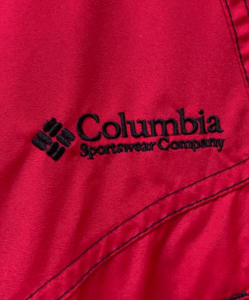 Columbia（コロンビア）Columbia (コロンビア) 90'sアノラックパーカー レッド×ブラック サイズ:3Lの古着・服飾アイテム