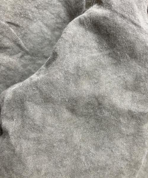 confect（コンフェクト）CONFECT (コンフェクト) リネン和紙 デッキトラウザーズ グレー サイズ:3の古着・服飾アイテム