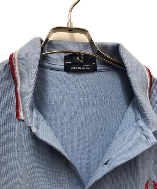 FRED PERRY（フレッドペリー）FRED PERRY (フレッドペリー) ポロシャツ ライトブルー サイズ:44の古着・服飾アイテム