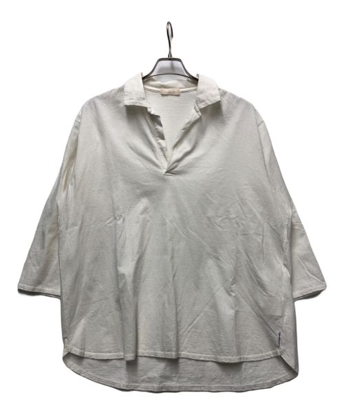 confect（コンフェクト）CONFECT (コンフェクト) スキッパーシャツ アイボリー サイズ:3の古着・服飾アイテム