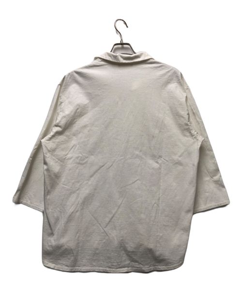 confect（コンフェクト）CONFECT (コンフェクト) スキッパーシャツ アイボリー サイズ:3の古着・服飾アイテム