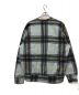 Supreme (シュプリーム) Plaid crewneck ライトブルー×ブラック サイズ:M：12000円